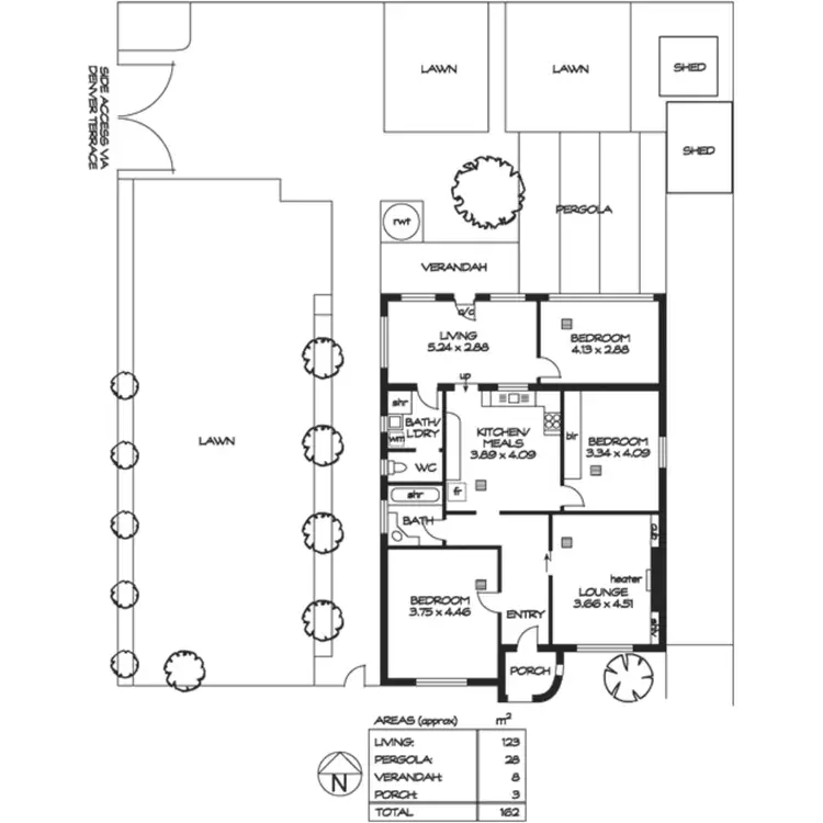 Floorplan of Homely house listing, 62 Kintore Avenue, Kilburn SA 5084