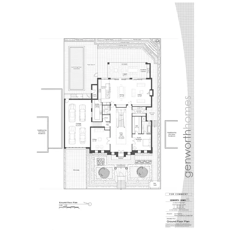 Floorplan of Homely land listing, 54-56 Rawson Penfold Drive, Rosslyn Park SA 5072