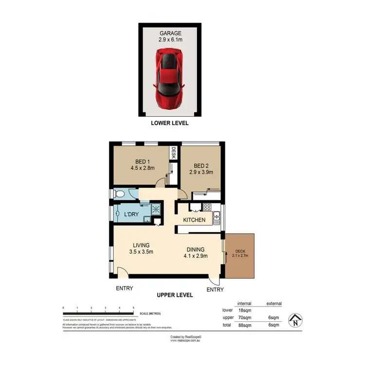 Floorplan of Homely unit listing, 3/242 Carmody Road, St Lucia QLD 4067
