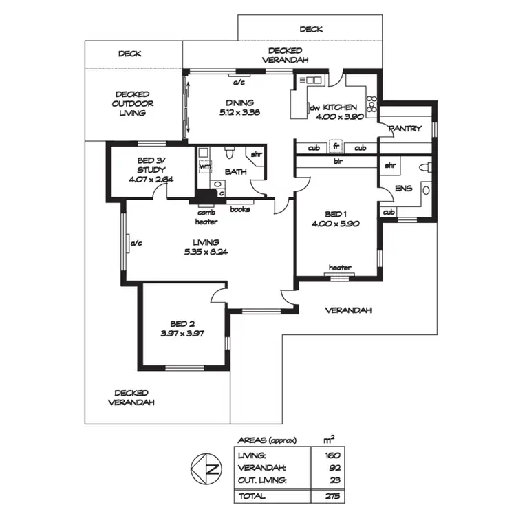 Floorplan of Homely house listing, 29 Anderson Road, Bridgewater SA 5155
