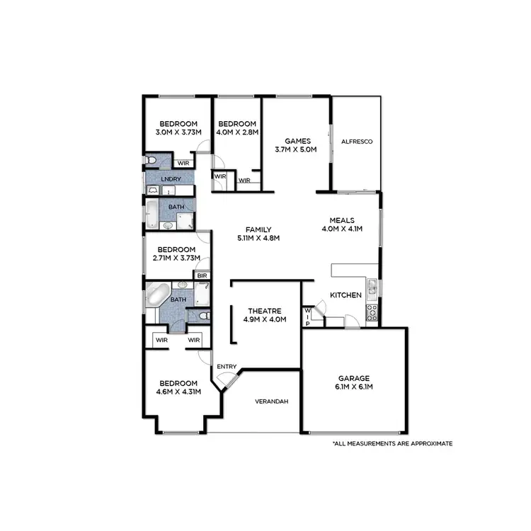 Floorplan of Homely house listing, Address available on request