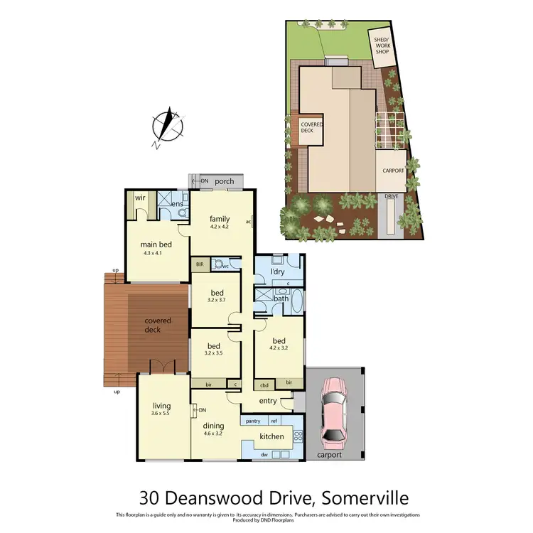 Floorplan of Homely house listing, 30 Deanswood Drive, Somerville VIC 3912