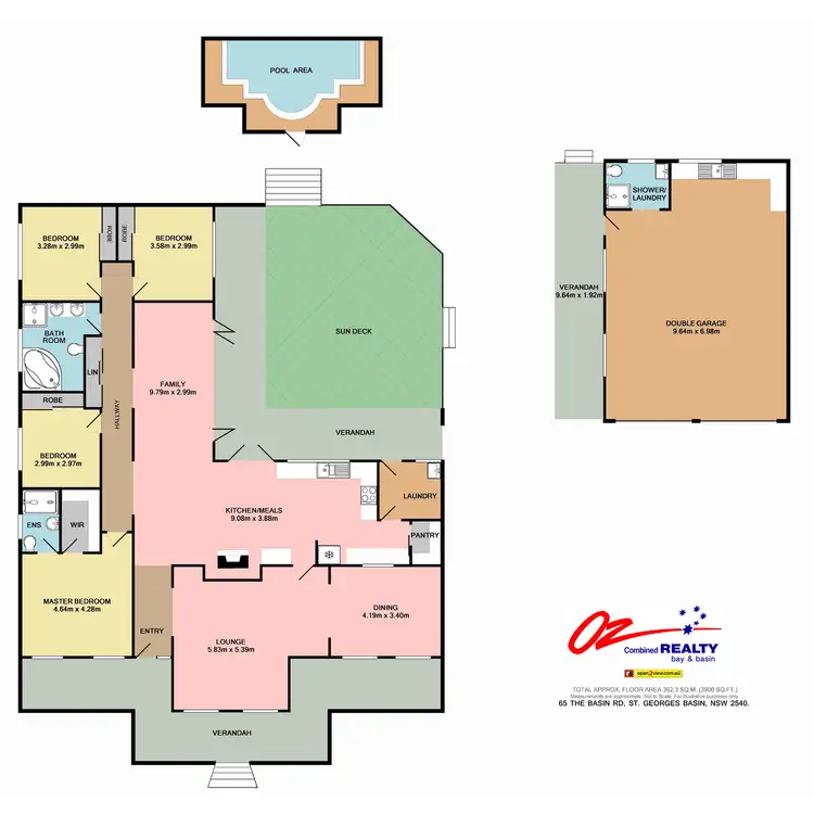 Floorplan of Homely rural property listing, 65 The Basin Road, St Georges Basin NSW 2540