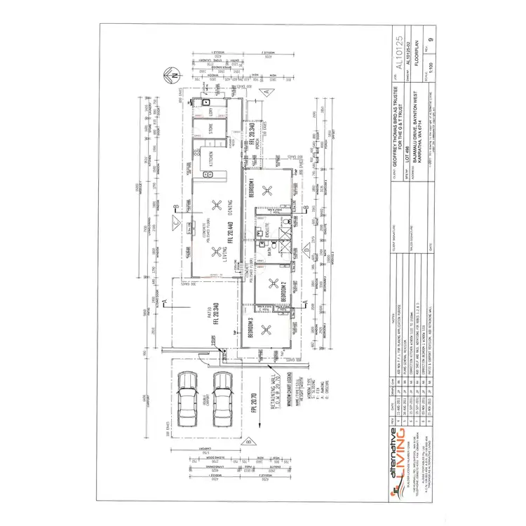 Floorplan of Homely house listing, 33 Bajamalu Drive, Baynton WA 6714