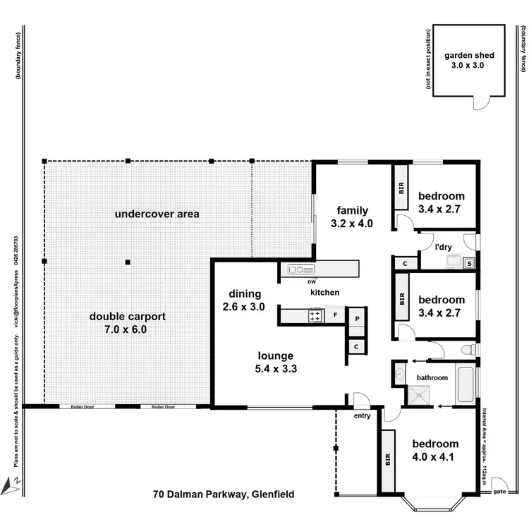 Floorplan of Homely house listing, 70 Dalman Parkway, Glenfield Park NSW 2650