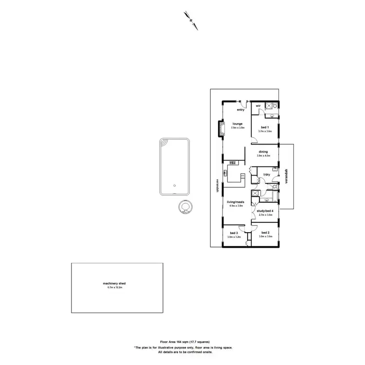 Floorplan of Homely house listing, 6 Moroney Crescent, Menzies Creek VIC 3159