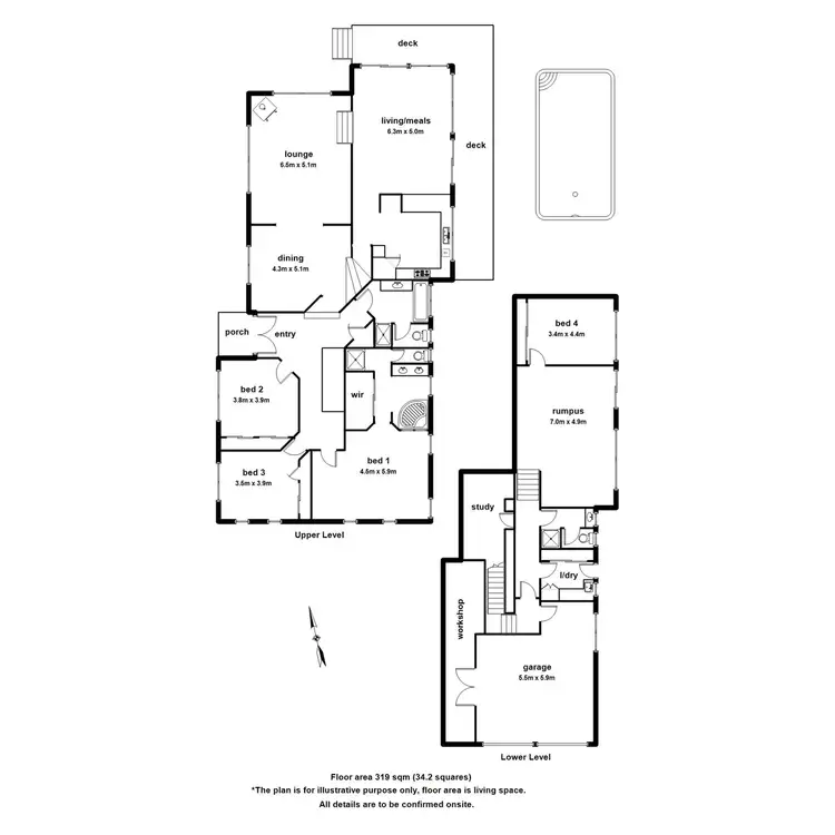 Floorplan of Homely house listing, 7 Lucia Court, Gembrook VIC 3783