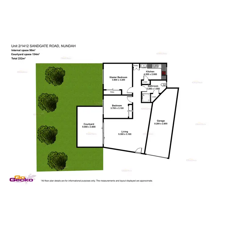 Floorplan of Homely apartment listing, 2/1412 Sandgate Road, Nundah QLD 4012