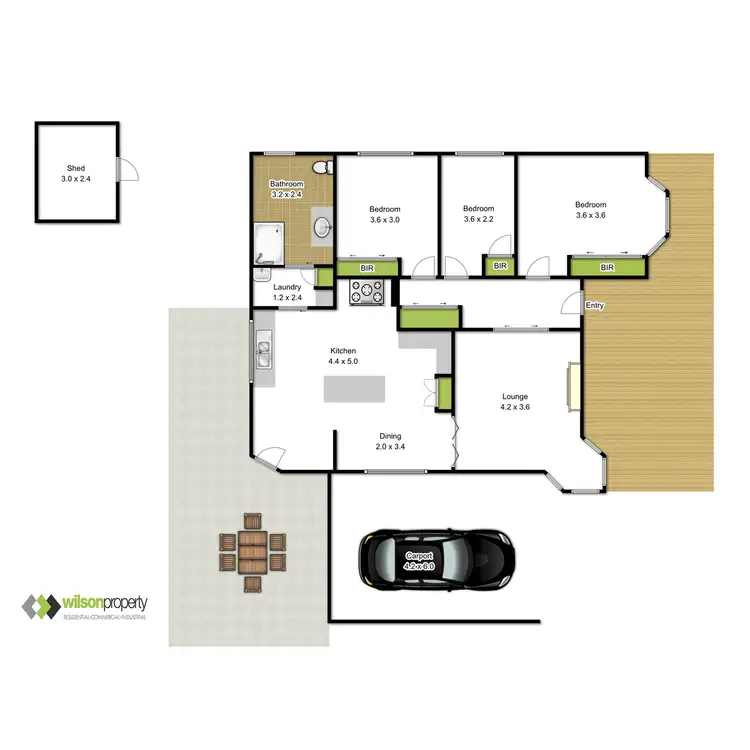 Floorplan of Homely house listing, 165B Kay Street, Traralgon VIC 3844