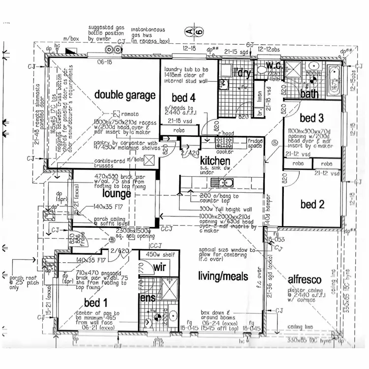 Floorplan of Homely house listing, 6 Incana Court, Ormeau QLD 4208