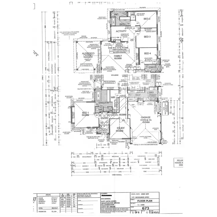 Floorplan of Homely house listing, 68 Westgrove Drive, Ellenbrook WA 6069