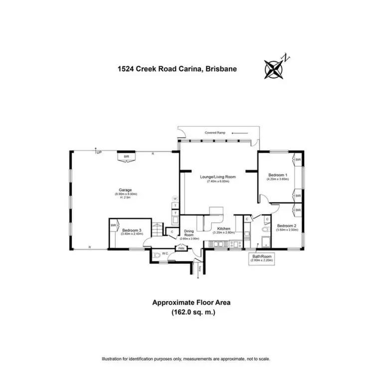 Floorplan of Homely house listing, 1524 Creek Road, Carina QLD 4152