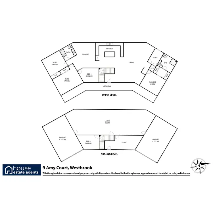 Floorplan of Homely house listing, 9 Amy Court, Westbrook QLD 4350