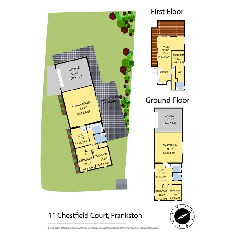 Floorplan of Homely house listing, 11 Chestfield Court, Frankston VIC 3199