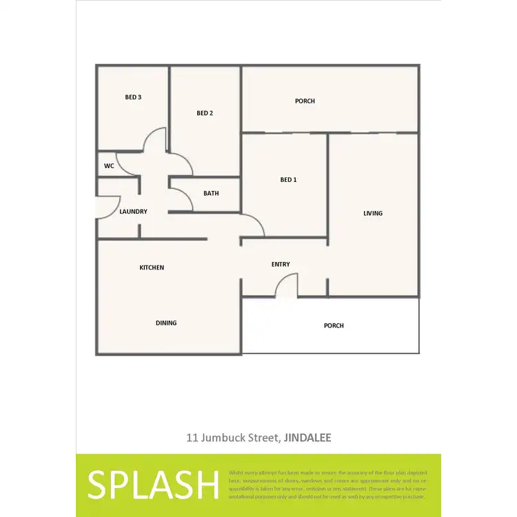 Floorplan of Homely house listing, 11 Jumbuck Street, Jindalee QLD 4074