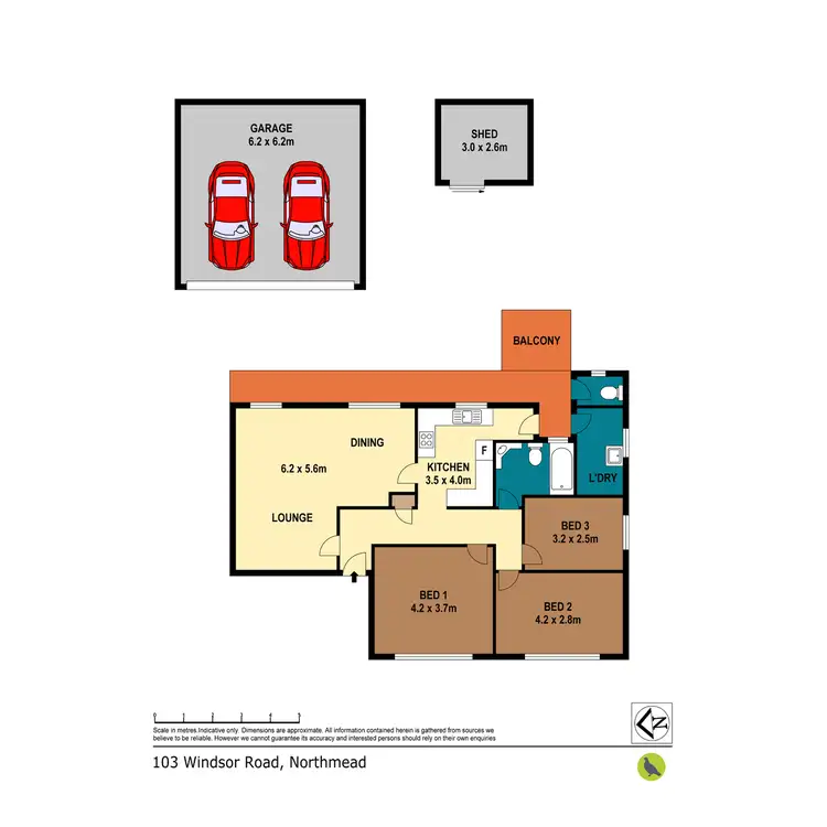 Floorplan of Homely house listing, 103 Windsor Road, Northmead NSW 2152