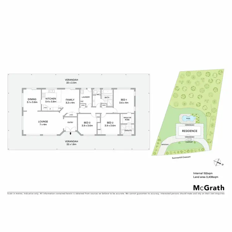 Floorplan of Homely house listing, 4 Summerhill Crescent, Cumbalum NSW 2478