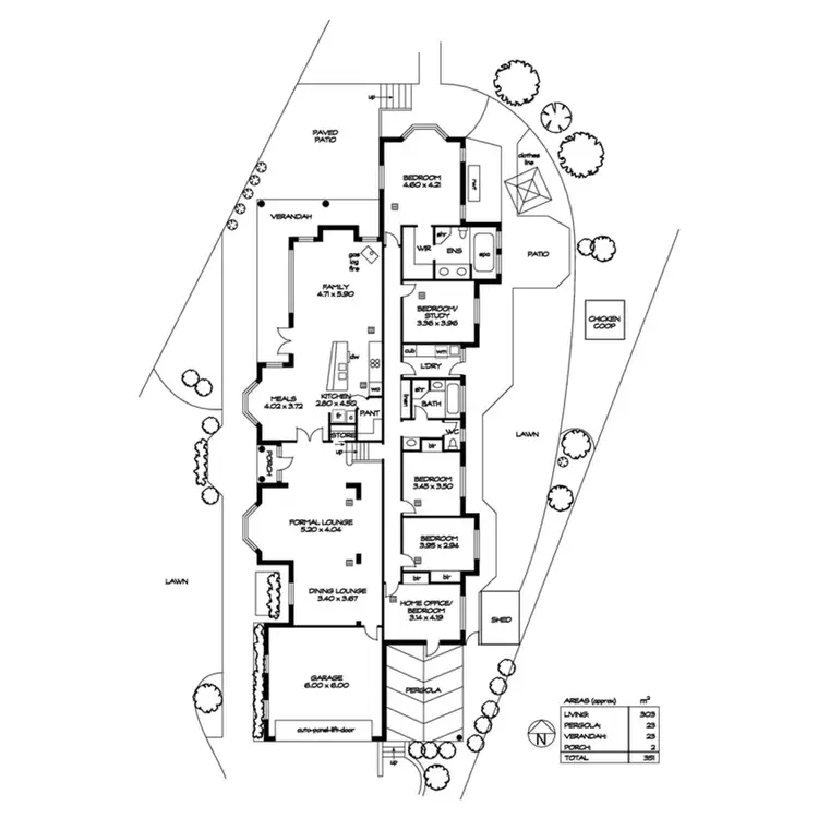 Floorplan of Homely house listing, 19 Grenache Circuit, Craigburn Farm SA 5051