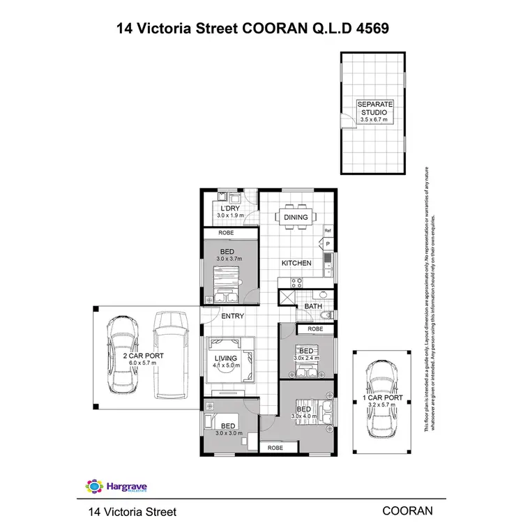 Floorplan of Homely house listing, 14 Victoria Street, Cooran QLD 4569
