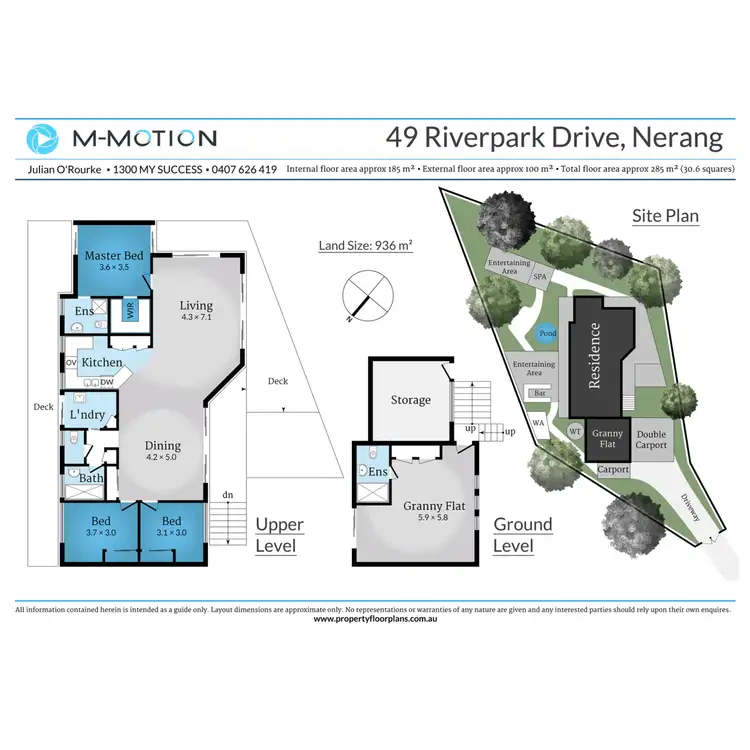 Floorplan of Homely house listing, 49 Riverpark Drive, Nerang QLD 4211