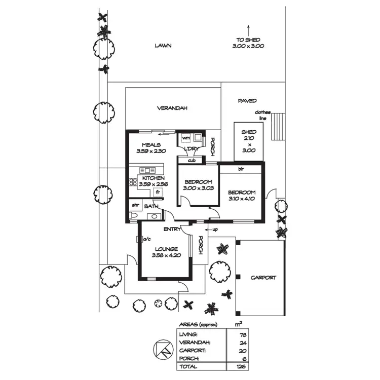 Floorplan of Homely house listing, 18 Glenlivet Court, Greenwith SA 5125
