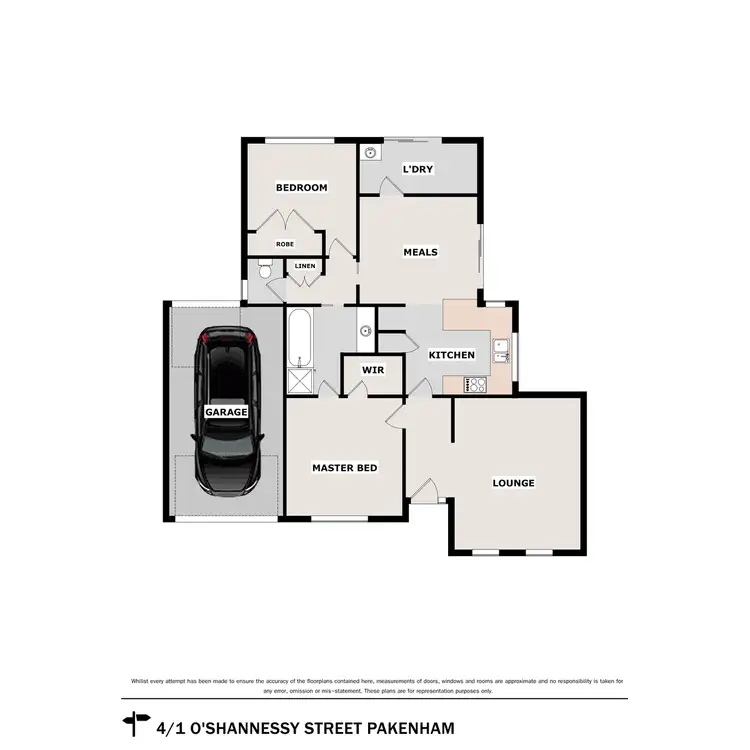 Floorplan of Homely house listing, 4/1 O'Shannessy Street, Pakenham VIC 3810