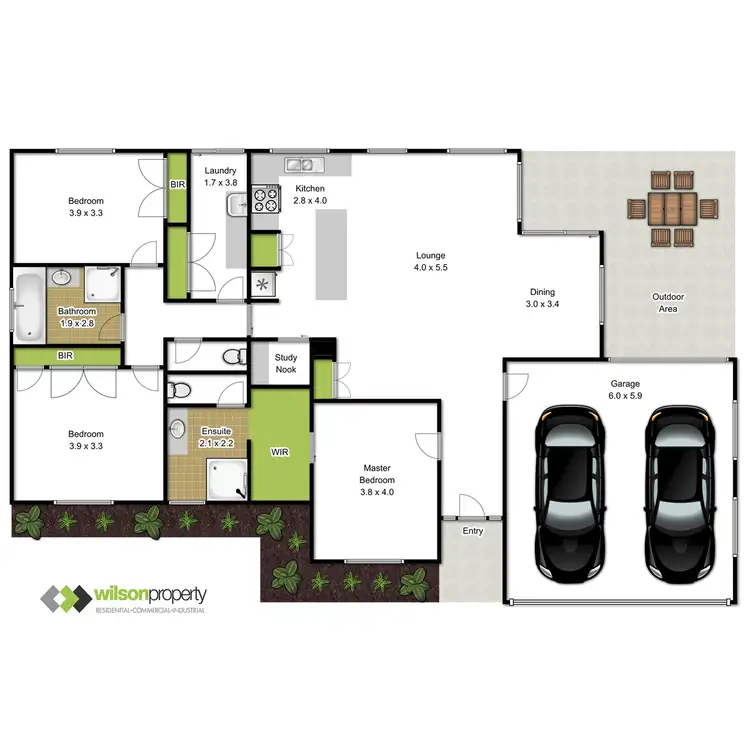 Floorplan of Homely house listing, 28 St Georges Road, Traralgon VIC 3844