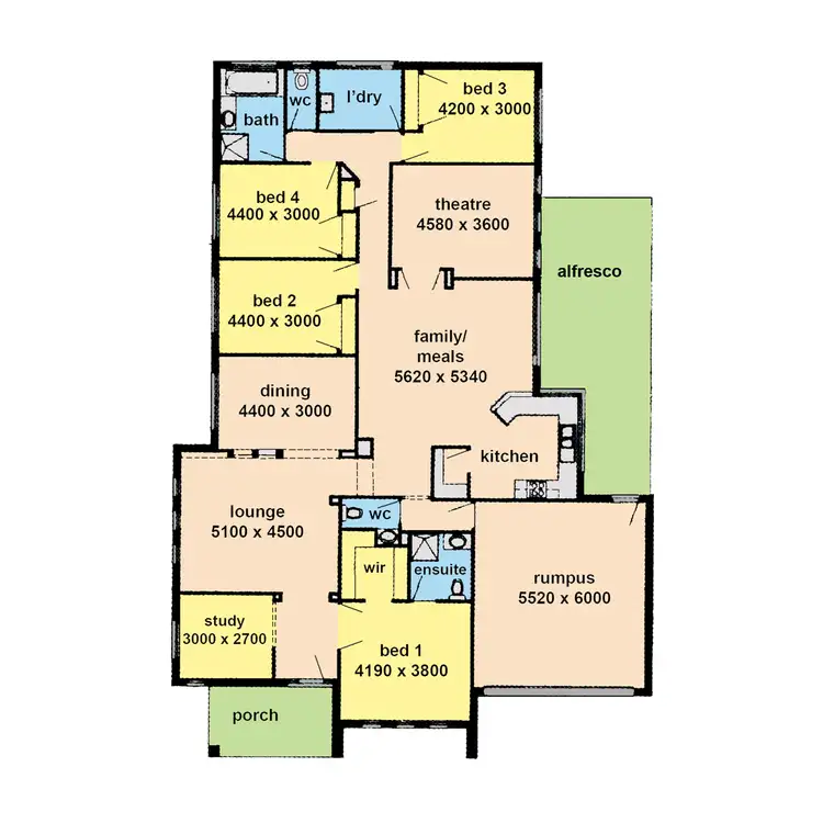 Floorplan of Homely house listing, 136 Sandy Creek Road, Maffra VIC 3860