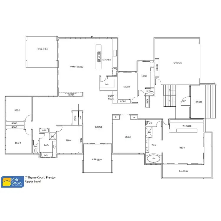 Floorplan of Homely house listing, 7 Thyme Court, Preston QLD 4352