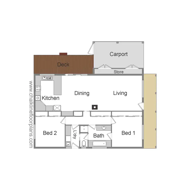 Floorplan of Homely house listing, 31 Ultimo Street, Mansfield VIC 3722