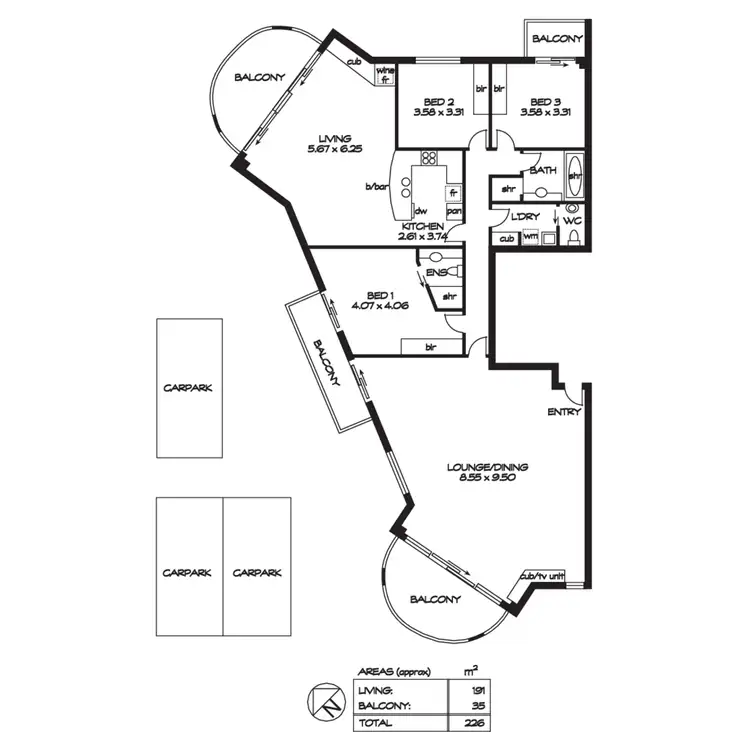 Floorplan of Homely apartment listing, 40/14 Dequetteville Terrace, Kent Town SA 5067
