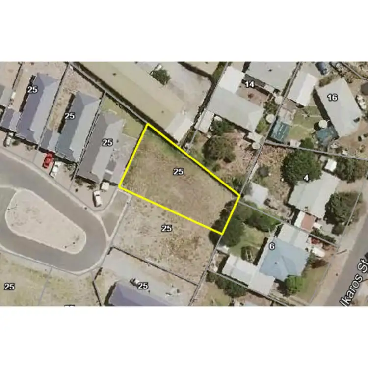 Floorplan of Homely land listing, LOT 8, 25 Henderson Street, Port Lincoln SA 5606