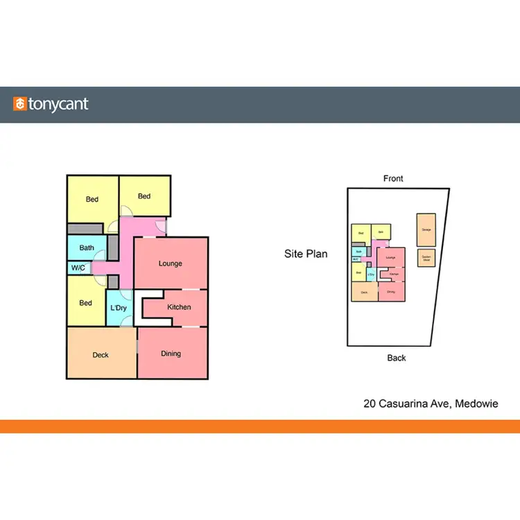 Floorplan of Homely house listing, 20 Casuarina Avenue, Medowie NSW 2318