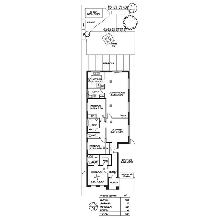 Floorplan of Homely house listing, 11 Alderman Avenue, Seacombe Gardens SA 5047