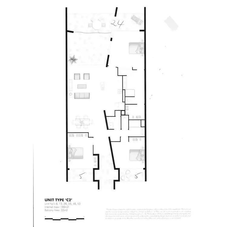 Floorplan of Homely apartment listing, 48/7 Grand Parade, Kawana Island QLD 4575