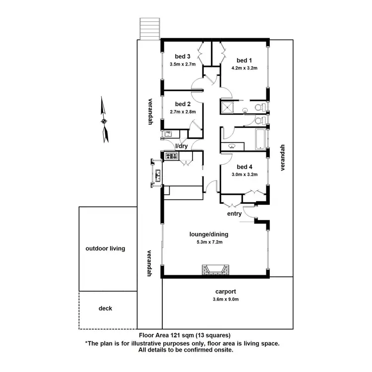 Floorplan of Homely house listing, 32 Coopers Road, Macclesfield VIC 3782
