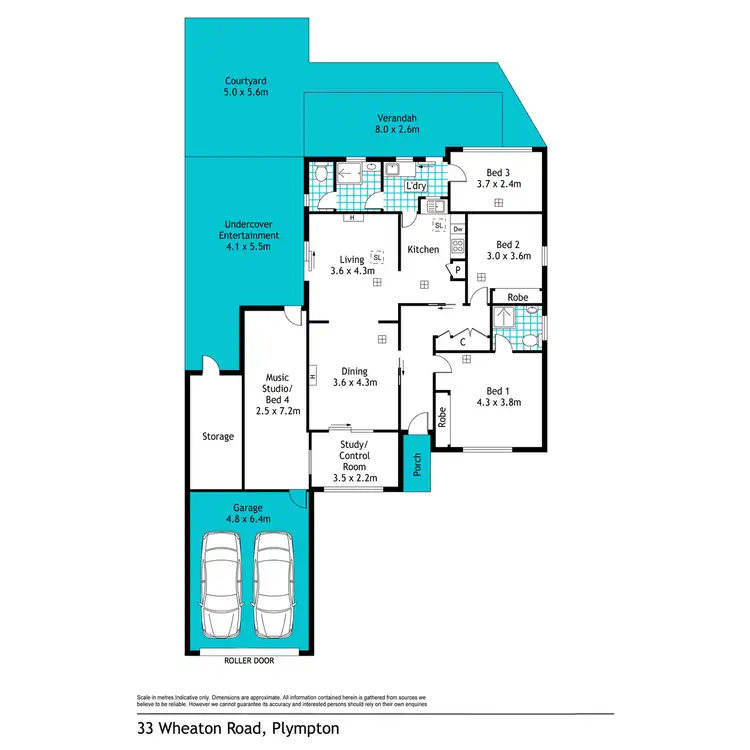 Floorplan of Homely house listing, 33 Wheaton Road, Plympton SA 5038