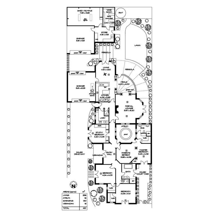 Floorplan of Homely house listing, 38 Harrow Road, Somerton Park SA 5044