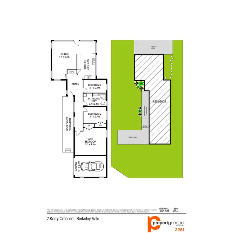 Floorplan of Homely house listing, 2 Kerry Crescent, Berkeley Vale NSW 2261