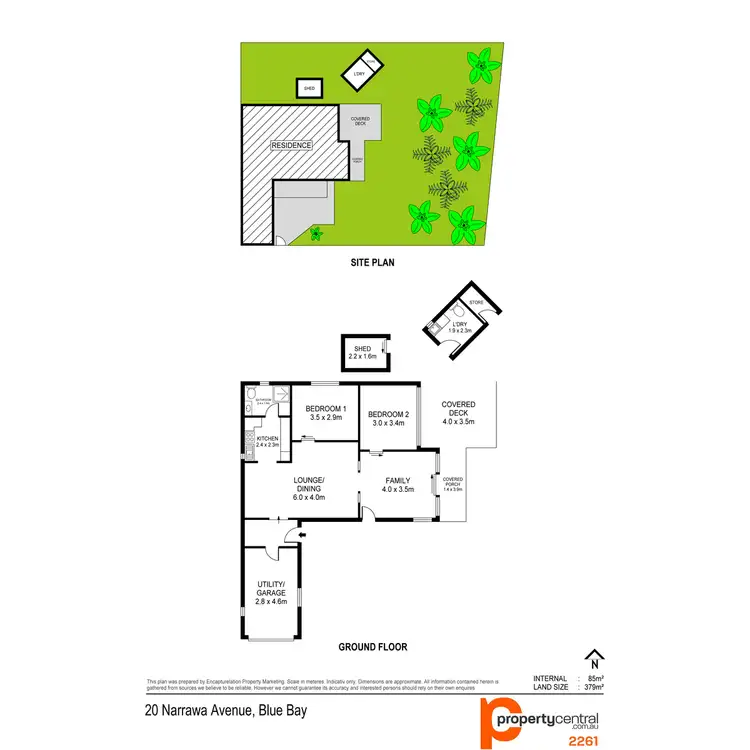 Floorplan of Homely house listing, 20 Narrawa Avenue, Blue Bay NSW 2261