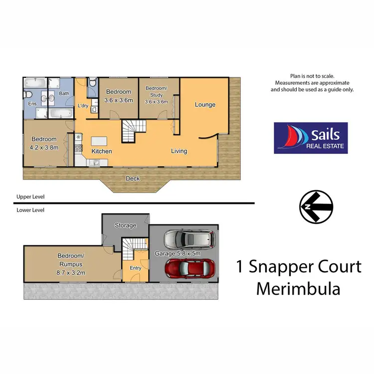 Floorplan of Homely house listing, 1 Snapper Court, Merimbula NSW 2548