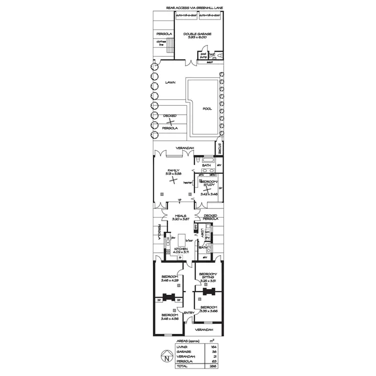 Floorplan of Homely house listing, 46 Rose Terrace, Wayville SA 5034