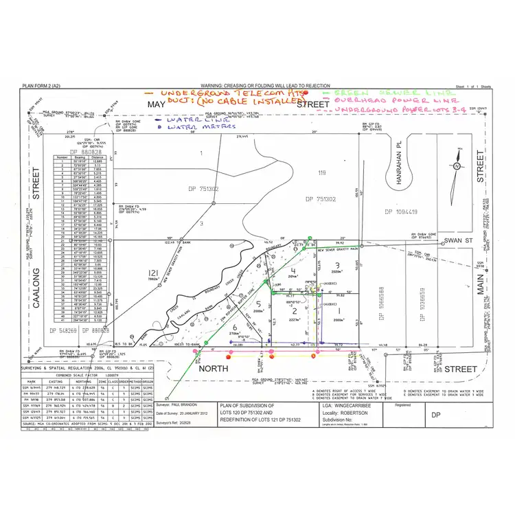 Floorplan of Homely land listing, LOT 2/50 North Street, Robertson NSW 2577