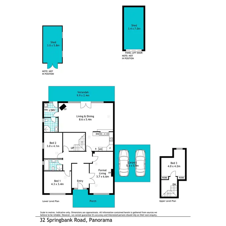Floorplan of Homely house listing, 32 Springbank Road, Panorama SA 5041