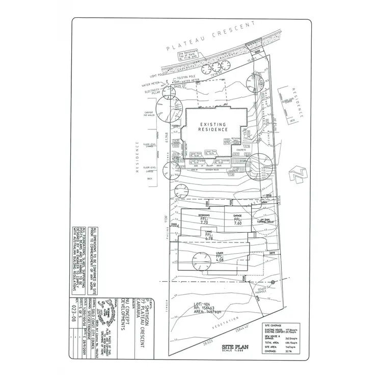 Floorplan of Homely house listing, 77 Plateau Crescent, Carrara QLD 4211