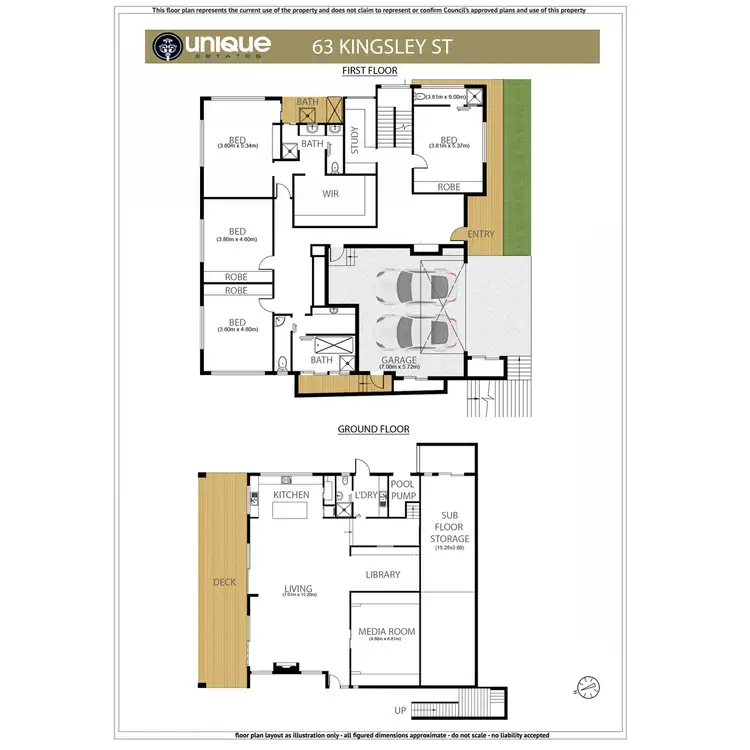 Floorplan of Homely house listing, 63 Kingsley Street, Byron Bay NSW 2481