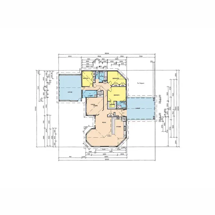 Floorplan of Homely house listing, 1 Sheumack Place, Sale VIC 3850