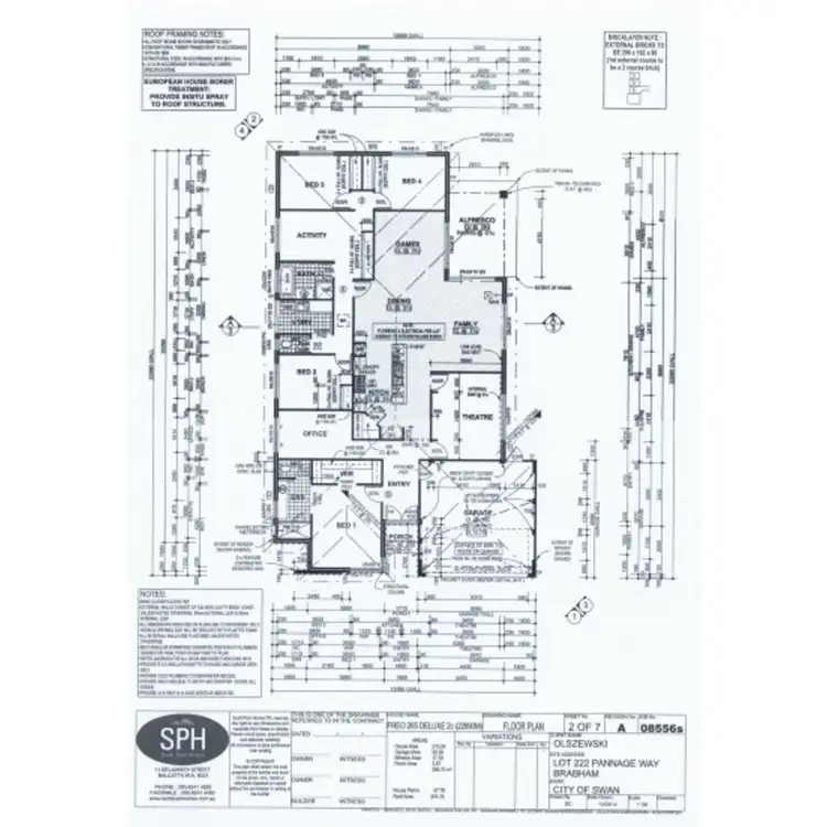 Floorplan of Homely house listing, 119 Pannage Way, Brabham WA 6055