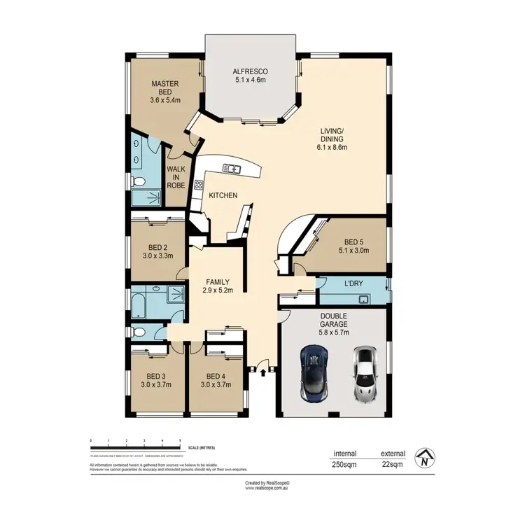Floorplan of Homely house listing, 134 Joseph Avenue, Moggill QLD 4070