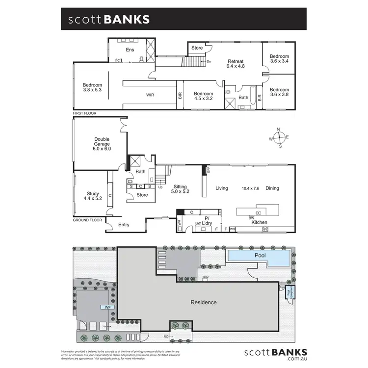 Floorplan of Homely house listing, 18 Cawkwell Street, Malvern VIC 3144